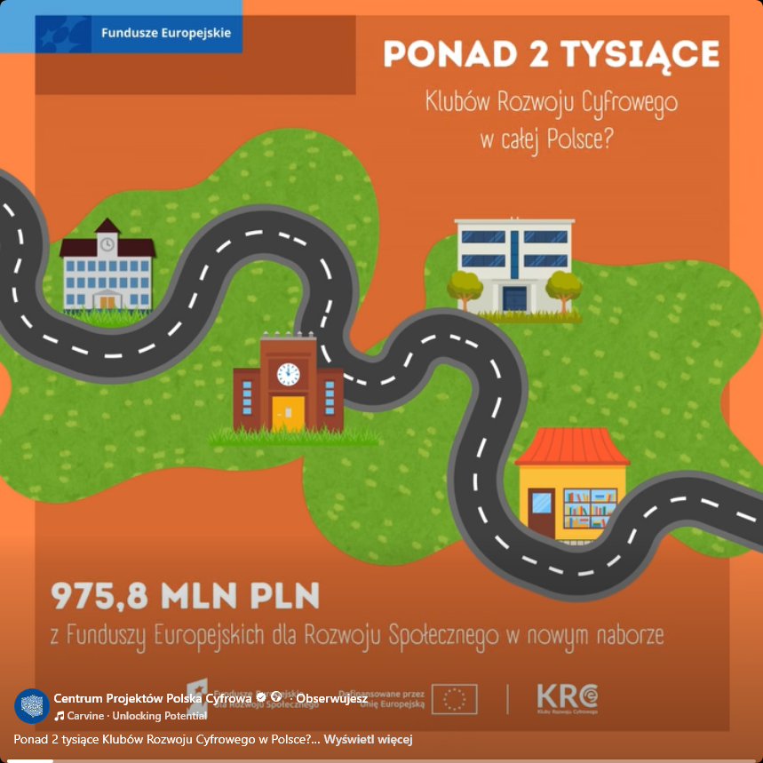Uruchomienie naboru Kluby Rozwoju Cyfrowego, etap: Skalowanie