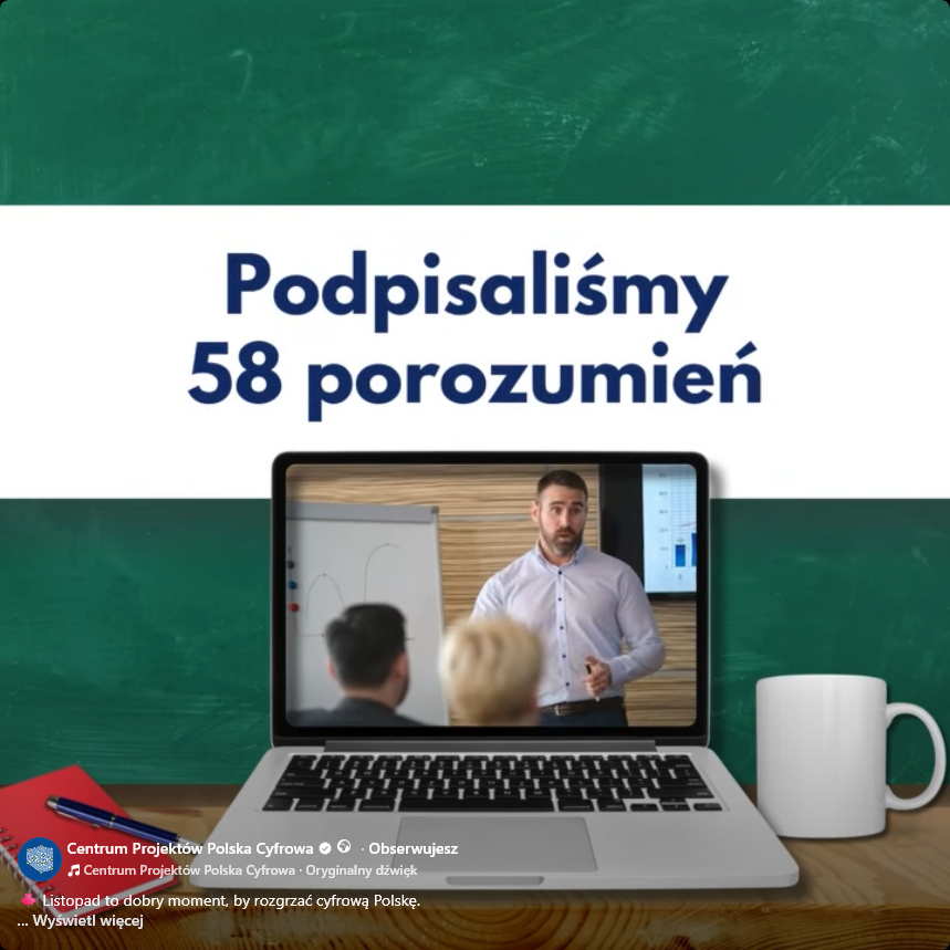 Grafika animowana | Podpisanie porozumień