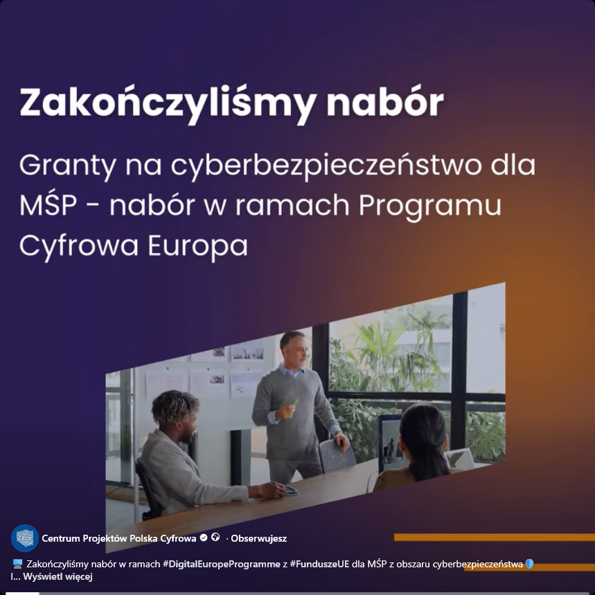 Grafika animowana | Zakończenie naboru